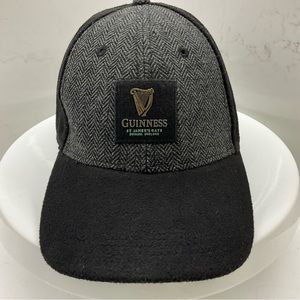 Guinness Embossed Tweed Baseball Strapback Cap